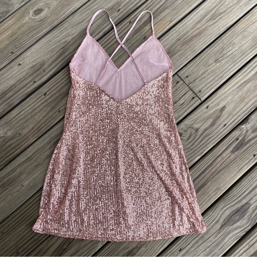 Victoria's Secret Pink Sequin Dress - Picture 10 of 11